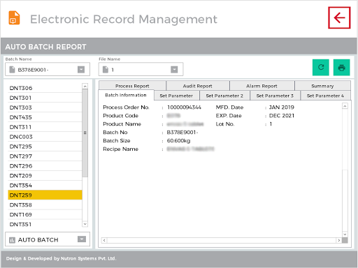 Line Integration System Asset/Equipment Management